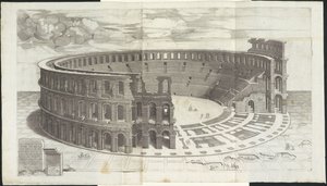 Arena de Verona Espejo de la magnificencia romana (título de la serie) de Enea Vico