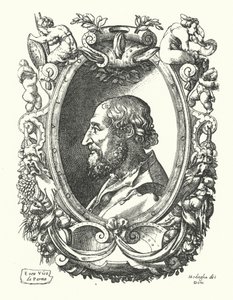 Ludovico Ariosto, poeta renacentista italiano de Enea Vico