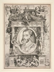 Retrato de Carlos V de Enea Vico