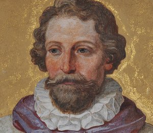 Julius Echter von Mespelbrunn 1545-1617 (detalle), 1857