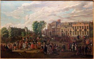 Vista de la ciudad de Gante (De Kouter) de Engelbert van Siclers
