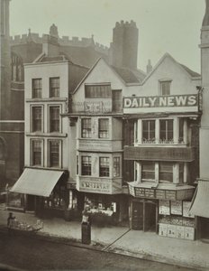 185 Fleet Street, Ciudad de Londres, 1884 de English Photographer