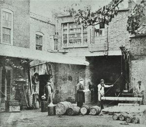 231-235 Kings Road: elevación trasera, Londres, 1890 de English Photographer