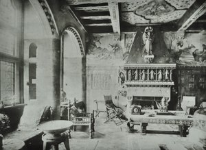 9 Melbury Road: sala de dibujo, 1890
