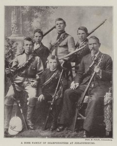 Una Familia Bóer de Francotiradores en Johannesburgo de English Photographer