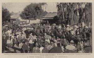 El Funeral de un Líder Bóer en Pretoria de English Photographer