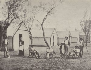 Un Campamento Minero en Hannans, Australia Occidental