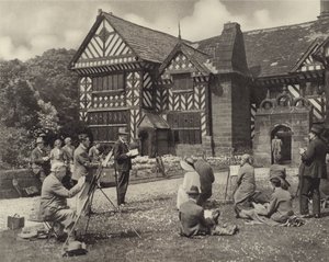 Una Clase de Dibujo en Speke Hall