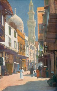 Una calle de El Cairo, Egipto (foto en color) de English Photographer
