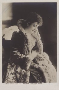 Adelina Patti, soprano de coloratura italiana de English Photographer