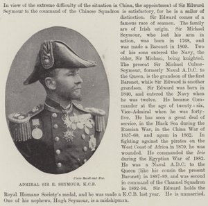 Almirante Sir E Seymour, KCB