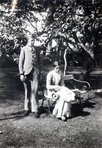 Adrian y Virginia Stephen, 1900 de English Photographer