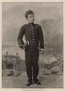 Alfonso XIII, Rey de España de English Photographer