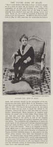 Alfonso XIII, Rey de España de English Photographer