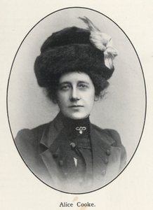 Alice Cooke (foto en blanco y negro) de English Photographer