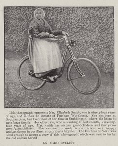Un Ciclista Anciano de English Photographer