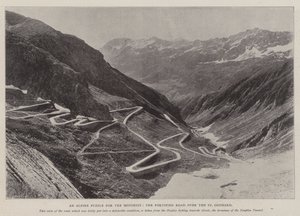 Un rompecabezas alpino para el automovilista, la carretera fortificada sobre el St. Gothard de English Photographer