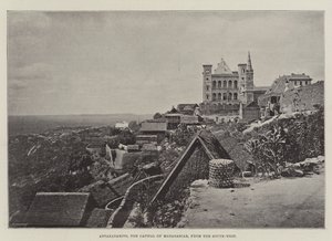 Antananarivo, la capital de Madagascar, desde el suroeste de English Photographer