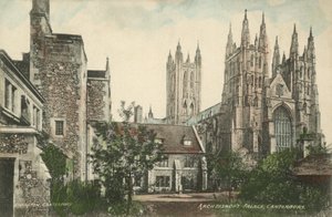 Palacio Arzobispal, Canterbury (foto en color) de English Photographer