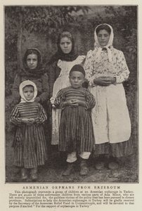 Huérfanos armenios de Erzeroum de English Photographer