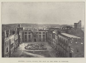 Castillo de Arundel, Sussex, la Residencia del Duque de Norfolk de English Photographer