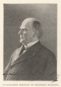 Retrato Autografiado del Presidente McKinley