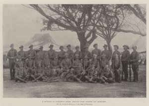 División B de Lumsdens Horse, sirviendo con el Coronel Ian Hamilton