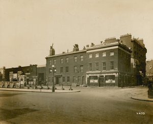Estación de Ferrocarril de Baker Street; fotografiada el 27 de marzo de 1915 de English Photographer