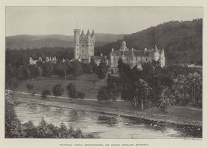 Castillo de Balmoral, Aberdeenshire, la Residencia de la Reina en las Tierras Altas