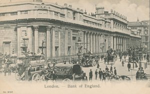 Banco de Inglaterra, Londres de English Photographer