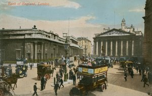 Banco de Inglaterra, Londres de English Photographer