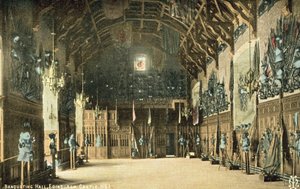 Salón de banquetes, Castillo de Edimburgo (foto en color)