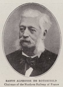 Barón Alphonse de Rothschild de English Photographer