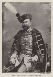 Barón Banffy, el Primer Ministro Húngaro de English Photographer