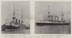 Belleville vs. Calderas Escocesas, la Carrera de Prueba entre Cruceros de Spithead a Gibraltar