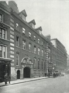 Calle Bishopsgate (dentro), Banco de Baring de English Photographer