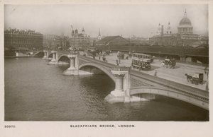 Puente Blackfriars, Londres de English Photographer