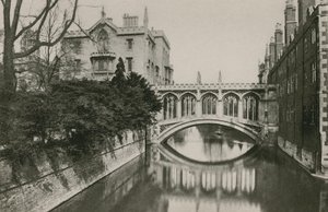 Puente de los Suspiros, St Johns College, Cambridge de English Photographer