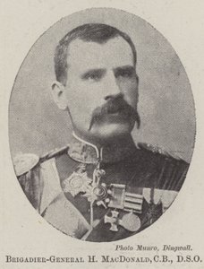 Brigadier General H MacDonald, CB, DSO de English Photographer