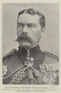 General de Brigada Sir Herbert Horatio Kitchener, KCMG de English Photographer