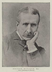 Briton Riviere, RA de English Photographer