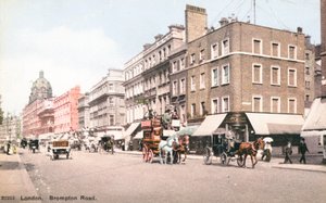 Calle Brompton en Londres de English Photographer