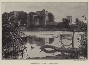 Castillo de Brougham, Cumberland de English Photographer