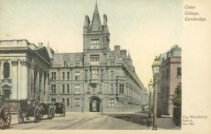 Caius College, Cambridge (foto en color)