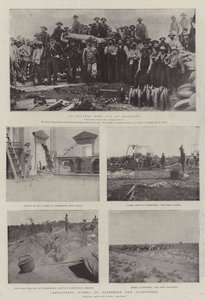 Escenas de campaña en Kimberley y Paardeberg de English Photographer