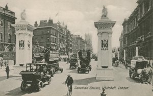Columna Canadiense, Whitehall, Londres de English Photographer
