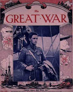 Capitán Albert Ball (1896-1917) D.S.O, M.C., portada de 