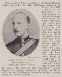 Capitán Dudley C Johnston (Servicio Médico Indio), asesinado por un Ghazi en Loralai de English Photographer