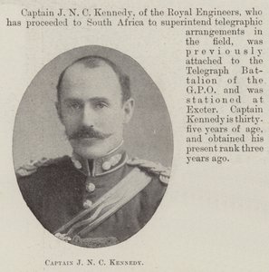 Capitán J. N. C. Kennedy de English Photographer