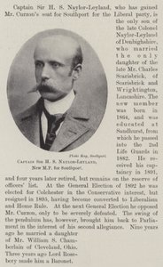 El capitán Sir H S Naylor-Leyland, nuevo MP de Southport de English Photographer